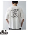 ジョンレノン フォトプリント ルーズシルエット クルーネックTシャツ メンズ メール便 対応商品商品サムネイル-5