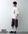 ジョンレノン フォトプリント ルーズシルエット クルーネックTシャツ メンズ メール便 対応商品商品サムネイル-8
