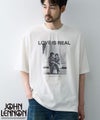 ジョンレノン フォトプリント ルーズシルエット クルーネックTシャツ メンズ メール便 対応商品商品サムネイル-1