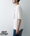 ジョンレノン フォトプリント ルーズシルエット クルーネックTシャツ メンズ メール便 対応商品商品サムネイル-4
