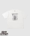 ジョンレノン フォトプリント ルーズシルエット クルーネックTシャツ メンズ メール便 対応商品商品サムネイル-8