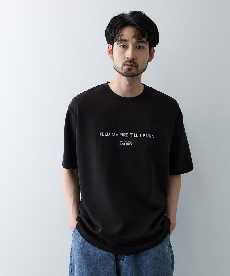 NAVY 冷感 クルーネックTシャツ メンズ メール便 対応商品商品画像-1