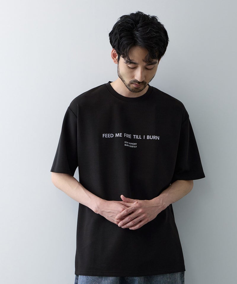 NAVY  冷感 クルーネックTシャツ メンズ メール便 対応商品商品画像-5