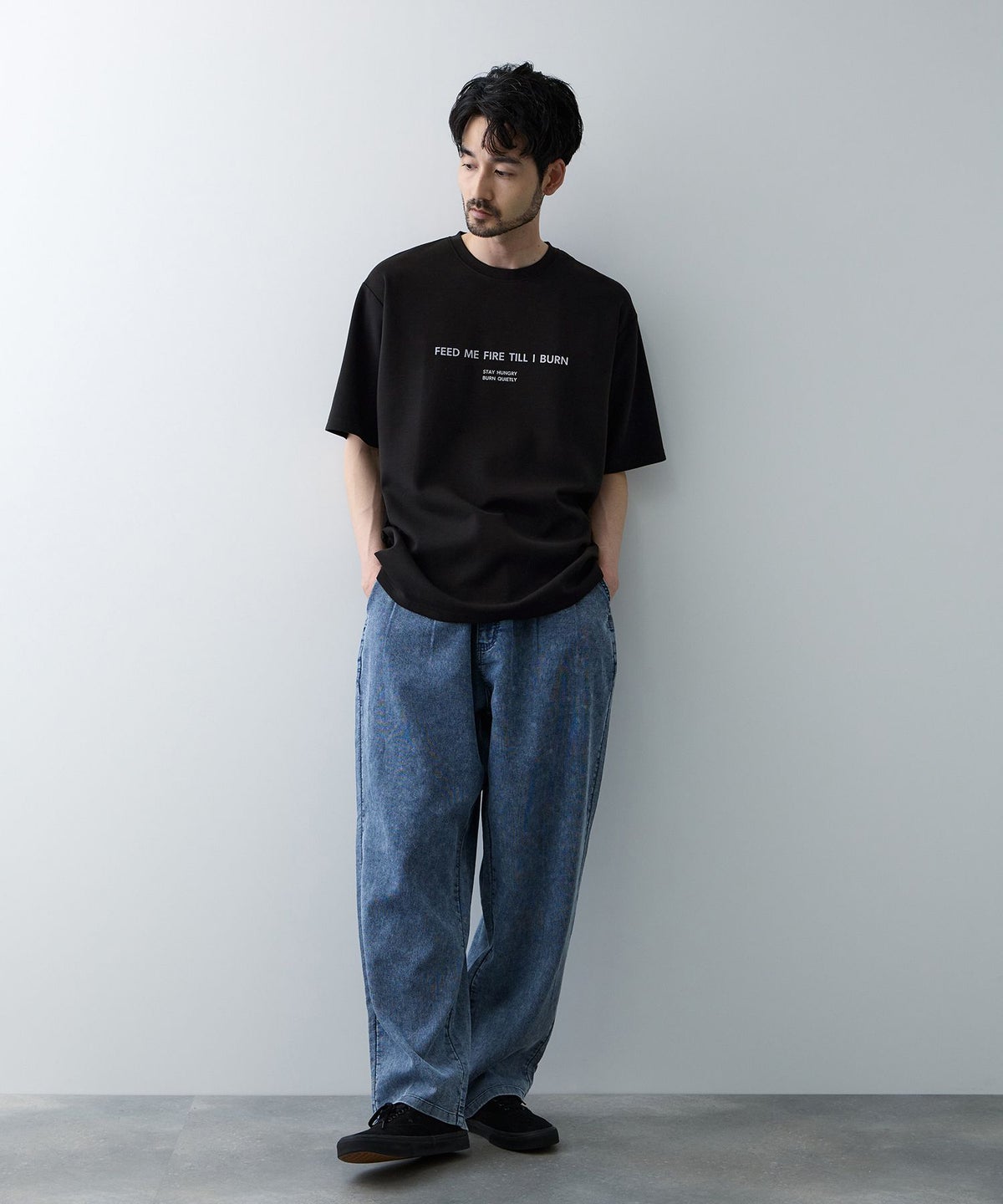 [期間限定価格]NAVY 冷感 クルーネックTシャツ メンズ メール便 対応商品
