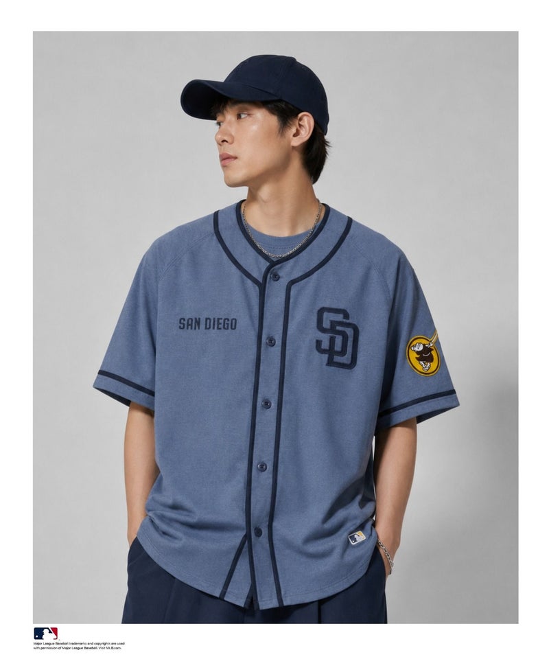 MLB ユニフォームシャツ マックハウス別注 メンズ商品画像-11