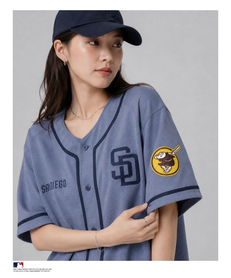 MLB ユニフォームシャツ マックハウス別注 メンズ商品画像-12