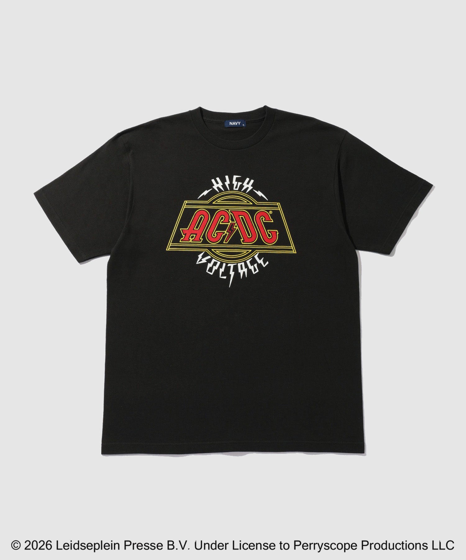 NAVY ロックバンド コラボTシャツ メンズ