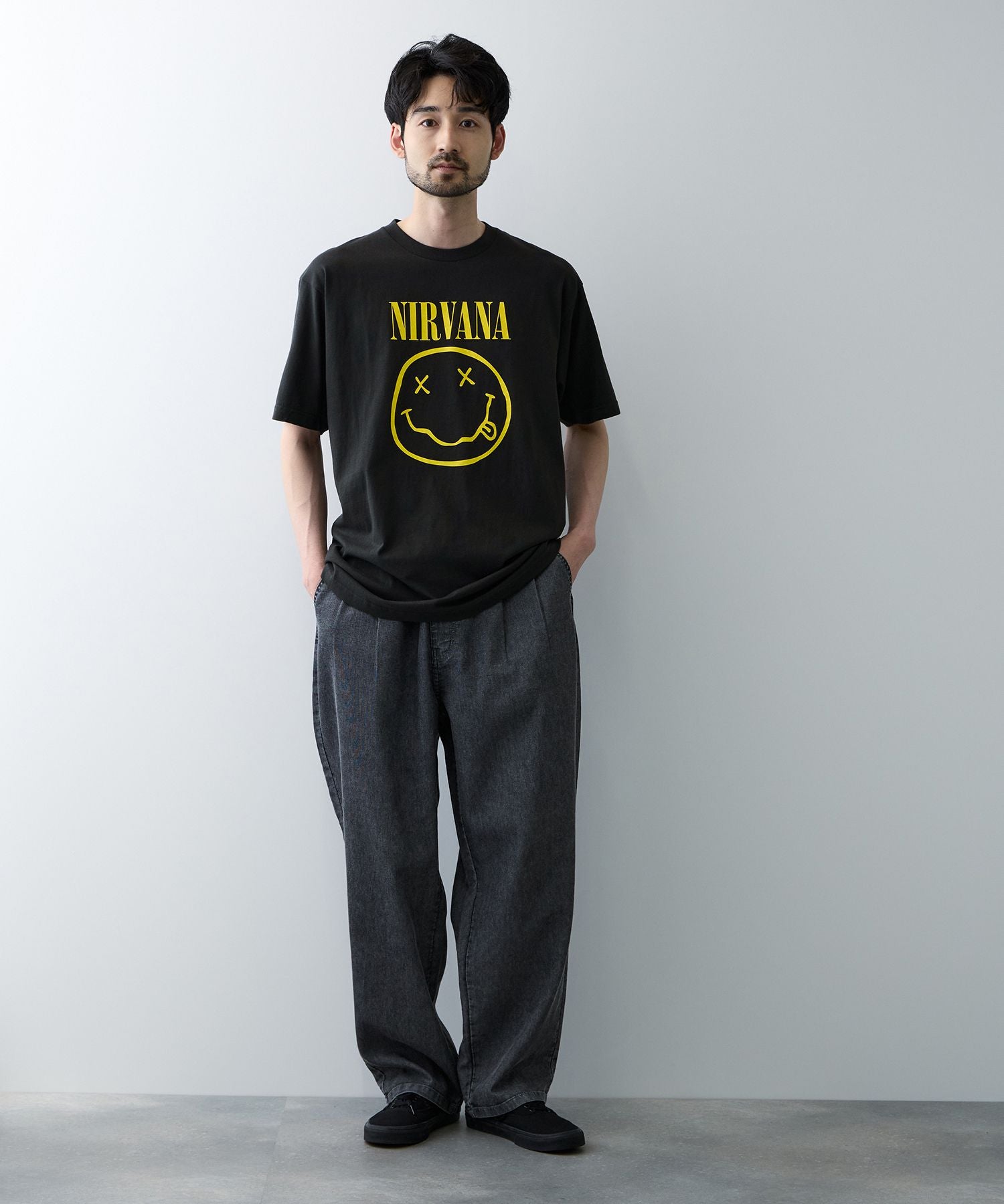 NAVY ロックバンド コラボTシャツ メンズ