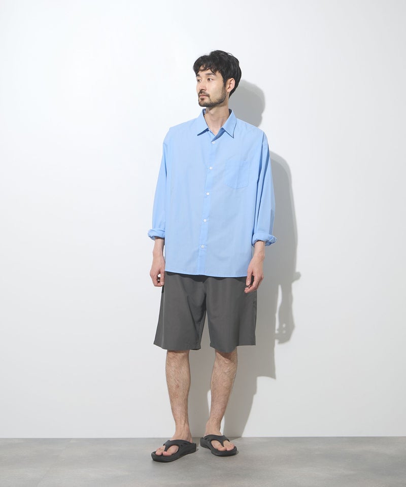 NAVY ポリピーチショートパンツ メンズ商品画像-9