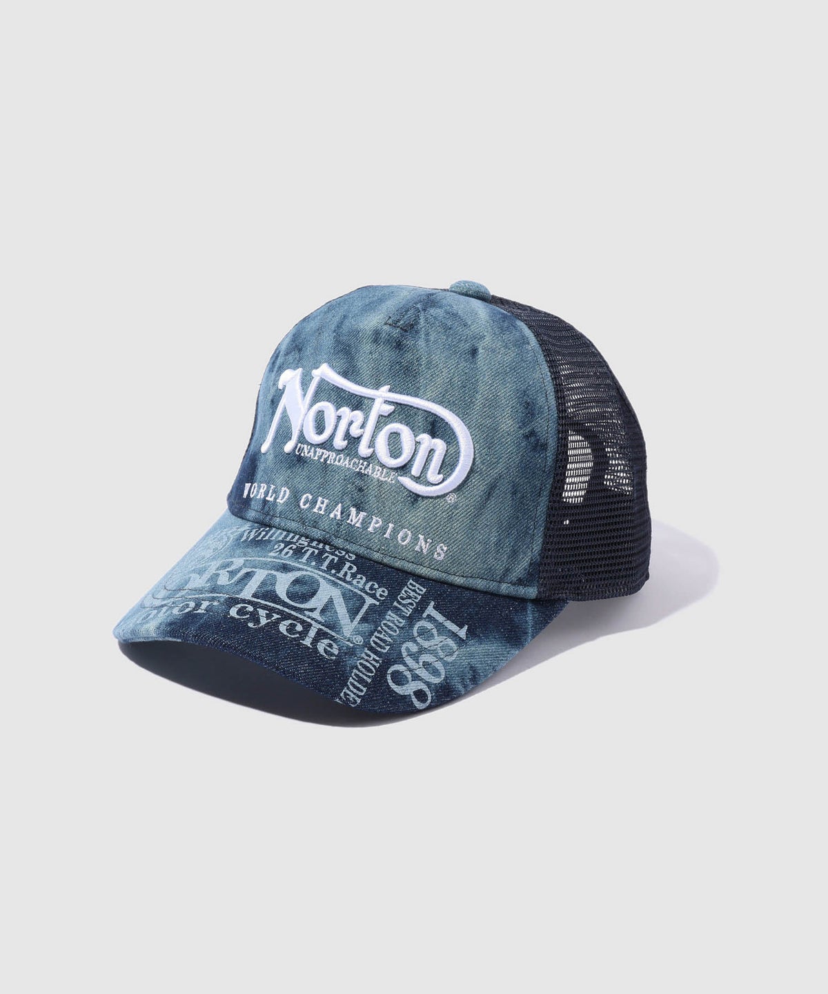 Norton ムラデニムメッシュキャップ メンズ