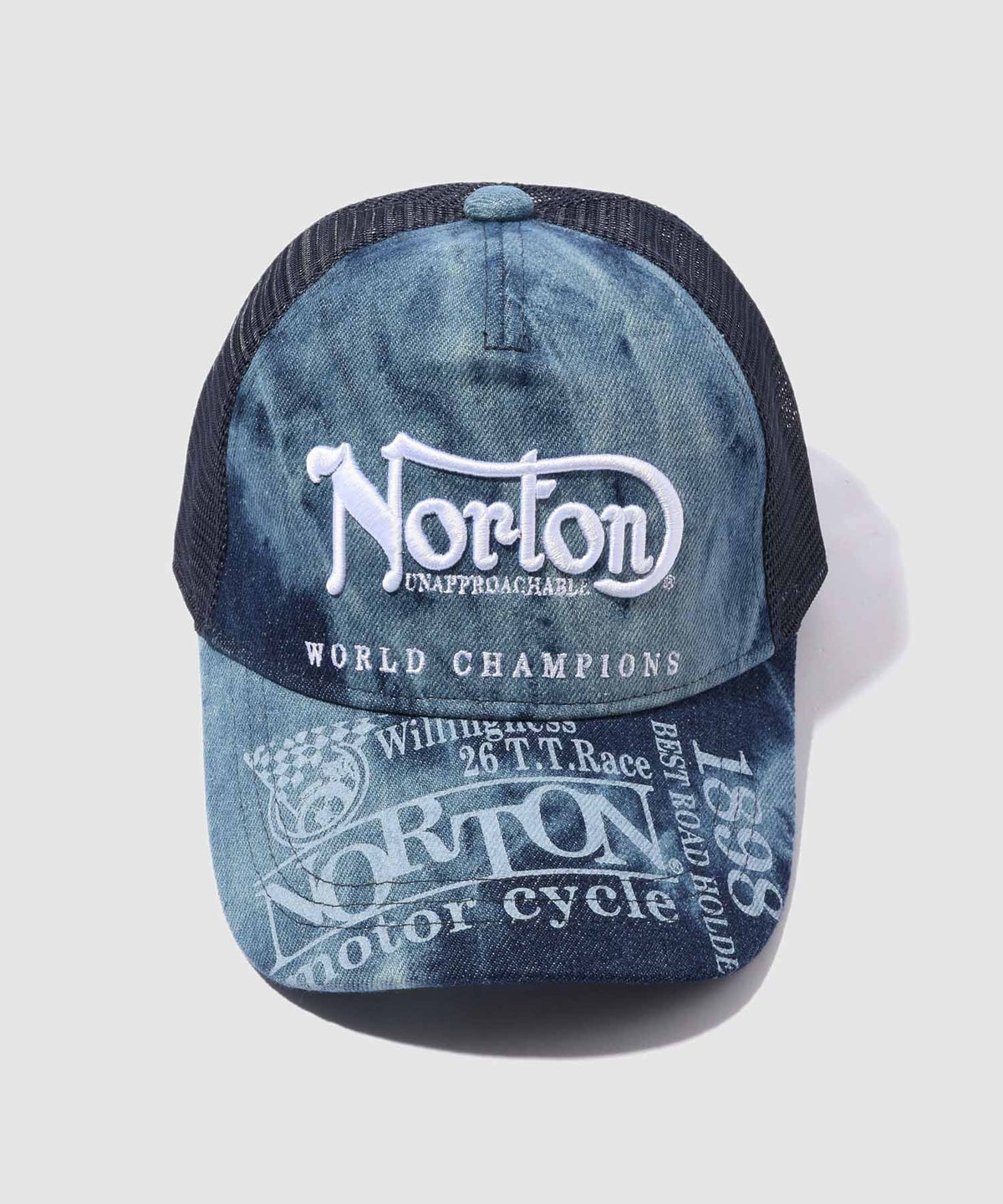 Norton ムラデニムメッシュキャップ メンズ