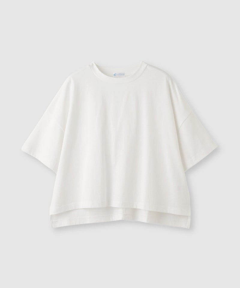[期間限定価格]NAVY  SARARI 接触冷感 ワイドシルエット UVカットTシャツ レディース メール便 対応商品商品画像-2