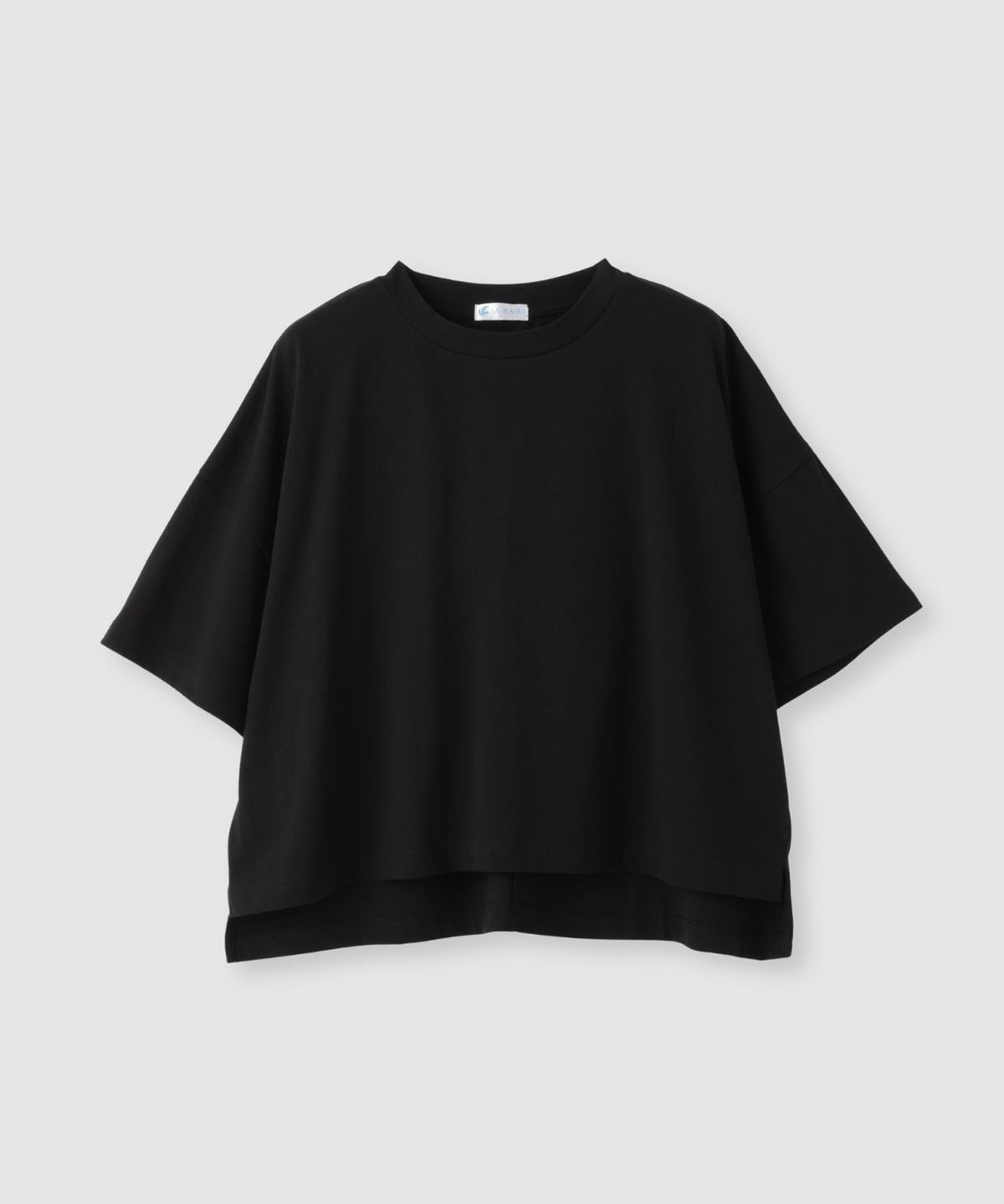 [期間限定価格]NAVY SARARI 接触冷感 ワイドシルエット UVカットTシャツ レディース メール便 対応商品