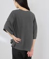NAVY  SARARI 接触冷感 ワイドシルエット UVカットTシャツ レディース メール便 対応商品商品サムネイル-7