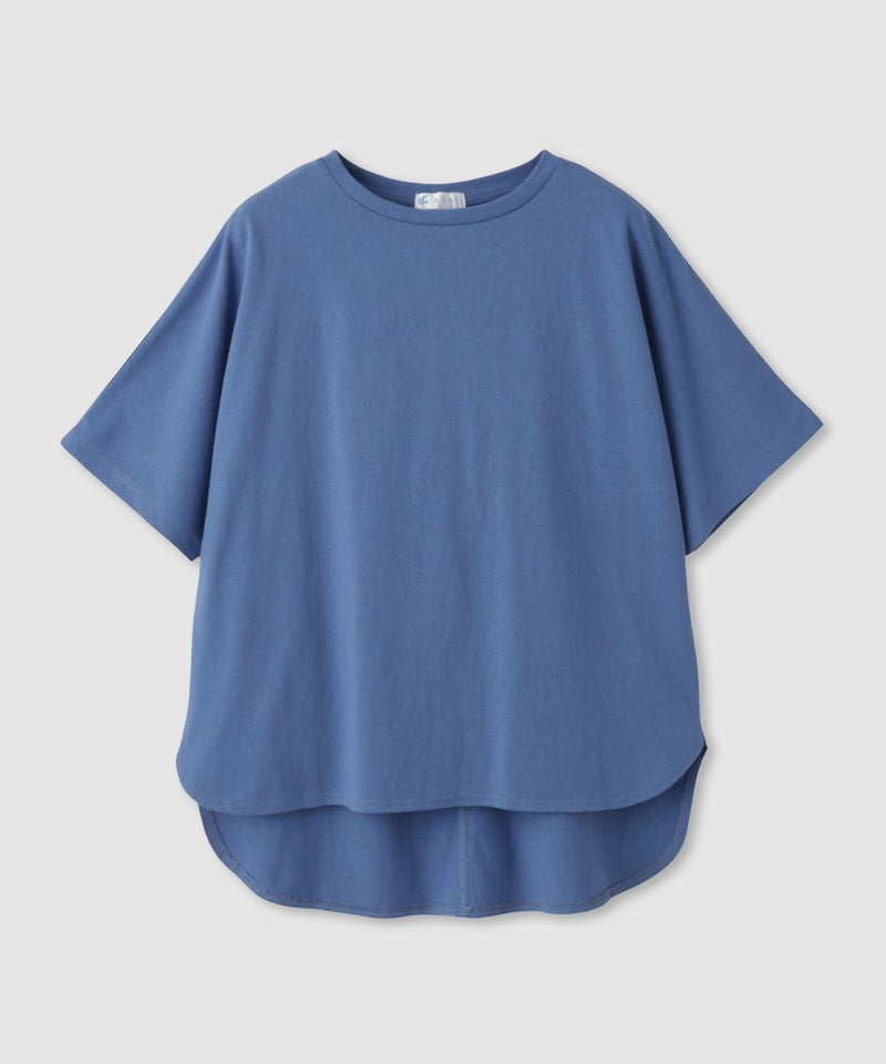 [期間限定価格]NAVY  SARARI 接触冷感 ドルマンシルエット UVカットTシャツ レディース メール便 対応商品商品画像-1