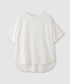 [期間限定価格]NAVY  SARARI 接触冷感 ドルマンシルエット UVカットTシャツ レディース メール便 対応商品商品サムネイル-2