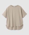 [期間限定価格]NAVY  SARARI 接触冷感 ドルマンシルエット UVカットTシャツ レディース メール便 対応商品商品サムネイル-4