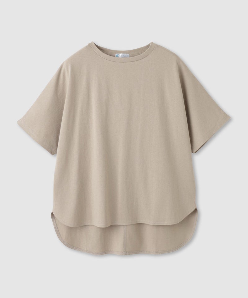 [期間限定価格]NAVY  SARARI 接触冷感 ドルマンシルエット UVカットTシャツ レディース メール便 対応商品商品画像-4