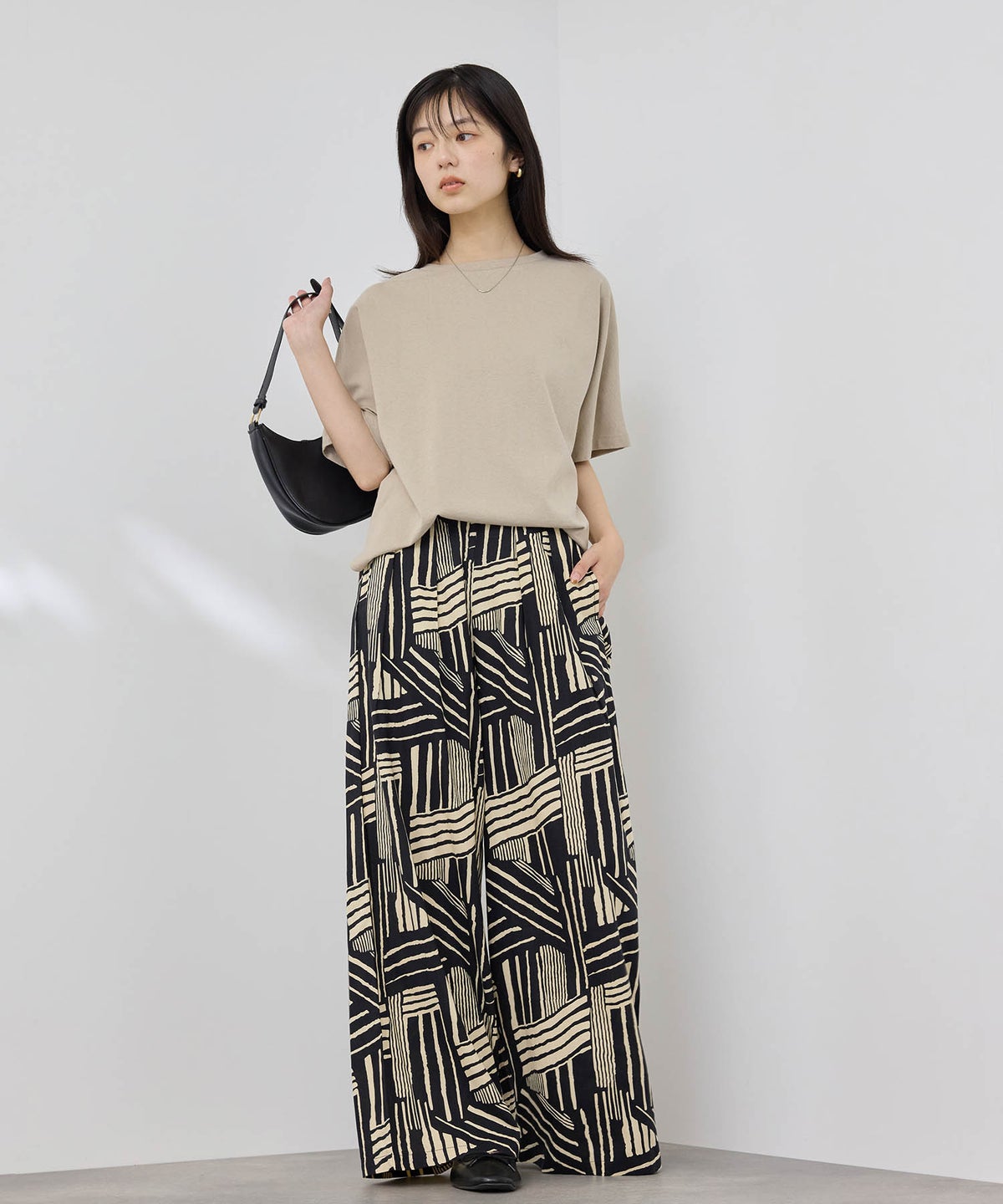 [期間限定価格]NAVY SARARI 接触冷感 ドルマンシルエット UVカットTシャツ レディース メール便 対応商品