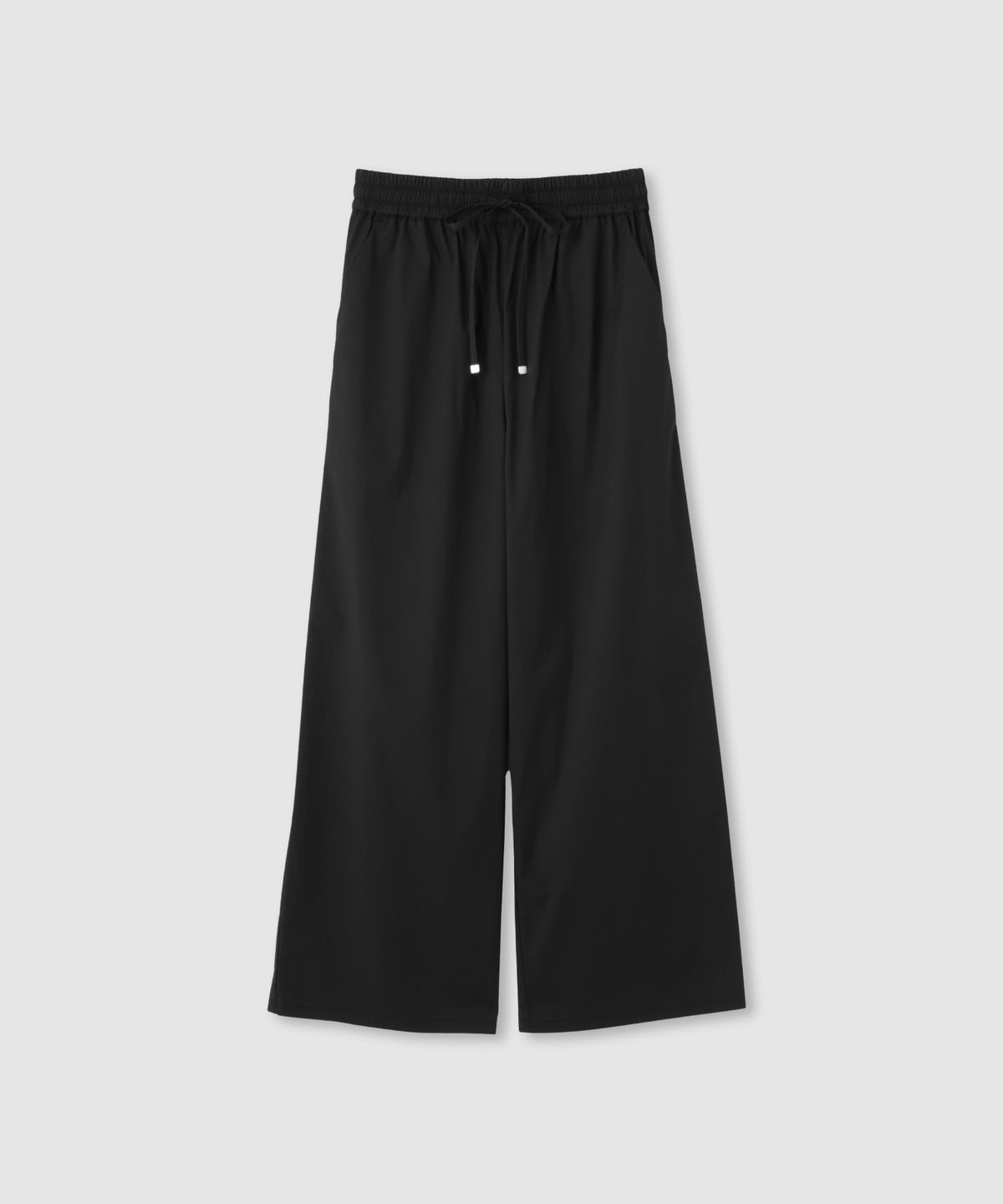 [期間限定価格]NAVY SARARI 冷感ストレッチ ドロスト イージーパンツ レディース