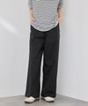 NAVY  SARARI 冷感ストレッチ ドロスト イージーパンツ レディース商品サムネイル-2