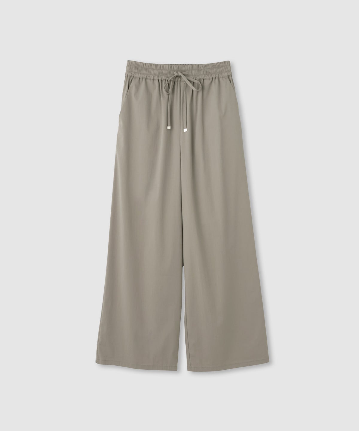 [期間限定価格]NAVY SARARI 冷感ストレッチ ドロスト イージーパンツ レディース