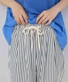NAVY  SARARI サッカーストライプイージーパンツ レディース商品サムネイル-5