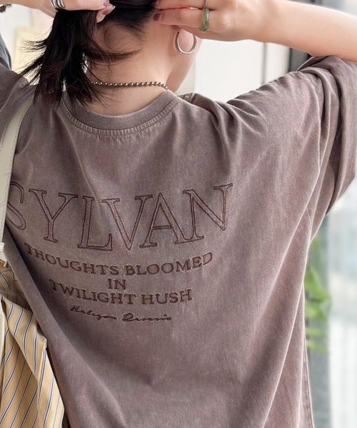 Classical Elf《JaVaジャバコラボ》色褪せで魅せる、ラフな品格。綿100%前後2WAYアシッド刺繍ユルTEE(半袖)商品画像-1