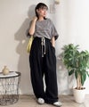 Classical Elf《JaVaジャバコラボ》色褪せで魅せる、ラフな品格。綿100%前後2WAYアシッド刺繍ユルTEE(半袖)商品サムネイル-7