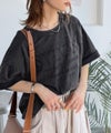 Classical Elf《JaVaジャバコラボ》色褪せで魅せる、ラフな品格。綿100%前後2WAYアシッド刺繍ユルTEE(半袖)商品サムネイル-12