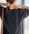 Classical Elf《JaVaジャバコラボ》色褪せで魅せる、ラフな品格。綿100%前後2WAYアシッド刺繍ユルTEE(半袖)商品サムネイル-14