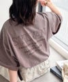 Classical Elf《JaVaジャバコラボ》色褪せで魅せる、ラフな品格。綿100%前後2WAYアシッド刺繍ユルTEE(半袖)商品サムネイル-20