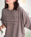 Classical Elf《JaVaジャバコラボ》色褪せで魅せる、ラフな品格。綿100%前後2WAYアシッド刺繍ユルTEE(半袖)商品サムネイル-22