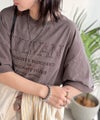 Classical Elf《JaVaジャバコラボ》色褪せで魅せる、ラフな品格。綿100%前後2WAYアシッド刺繍ユルTEE(半袖)商品サムネイル-24