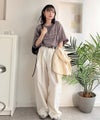 Classical Elf《JaVaジャバコラボ》色褪せで魅せる、ラフな品格。綿100%前後2WAYアシッド刺繍ユルTEE(半袖)商品サムネイル-26