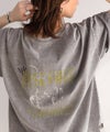 Classical Elf《JaVaジャバコラボ》キャッチーな個性派スタイル。綿100％前後2wayアシッドウォッシュビッグロックTシャツ(半袖）商品サムネイル-6