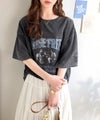 Classical Elf《JaVaジャバコラボ》キャッチーな個性派スタイル。綿100％前後2wayアシッドウォッシュビッグロックTシャツ(半袖）商品サムネイル-16