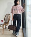 Classical Elf《JaVaジャバコラボ》キャッチーな個性派スタイル。綿100％前後2wayアシッドウォッシュビッグロックTシャツ(半袖）商品サムネイル-37