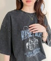 Classical Elf《JaVaジャバコラボ》キャッチーな個性派スタイル。綿100％前後2wayアシッドウォッシュビッグロックTシャツ(半袖）商品サムネイル-38