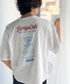 Classical Elf《JaVaジャバコラボ》遊び心のあるカフェロゴが映えるバックプリントT。刺繍使いハンバーガーデザインTシャツ商品サムネイル-7