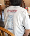 Classical Elf《JaVaジャバコラボ》遊び心のあるカフェロゴが映えるバックプリントT。刺繍使いハンバーガーデザインTシャツ商品サムネイル-9