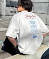 Classical Elf《JaVaジャバコラボ》遊び心のあるカフェロゴが映えるバックプリントT。刺繍使いハンバーガーデザインTシャツ商品サムネイル-10