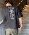 Classical Elf《JaVaジャバコラボ》遊び心のあるカフェロゴが映えるバックプリントT。刺繍使いハンバーガーデザインTシャツ商品サムネイル-17