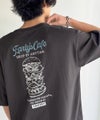Classical Elf《JaVaジャバコラボ》遊び心のあるカフェロゴが映えるバックプリントT。刺繍使いハンバーガーデザインTシャツ商品サムネイル-24