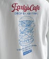 Classical Elf《JaVaジャバコラボ》遊び心のあるカフェロゴが映えるバックプリントT。刺繍使いハンバーガーデザインTシャツ商品サムネイル-35