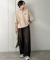 Classical Elf《JaVaジャバコラボ》ヘビロテ確定。綿100％ヘビーウェイト素材スーパーワイドシルエット衿ポロシャツ商品サムネイル-35