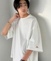 Classical Elf《JaVaジャバコラボ》ルーズなシルエットでこなれた抜け感を演出。綿100% ヘビーウェイト素材 スーパーワイドTシャツ商品サムネイル-6