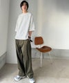 Classical Elf《JaVaジャバコラボ》ルーズなシルエットでこなれた抜け感を演出。綿100% ヘビーウェイト素材 スーパーワイドTシャツ商品サムネイル-10