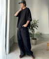 Classical Elf《JaVaジャバコラボ》ルーズなシルエットでこなれた抜け感を演出。綿100% ヘビーウェイト素材 スーパーワイドTシャツ商品サムネイル-19
