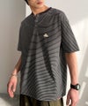 Classical Elf《JaVaジャバコラボ》【接触冷感機能付き】315gヘビーウェイト素材 裾ドロスト付き リングドット釦 ヘンリーネックTシャツ商品サムネイル-19